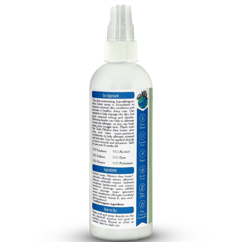 Earthbath Shea Butter Spray For Cats & Dogs 8oz