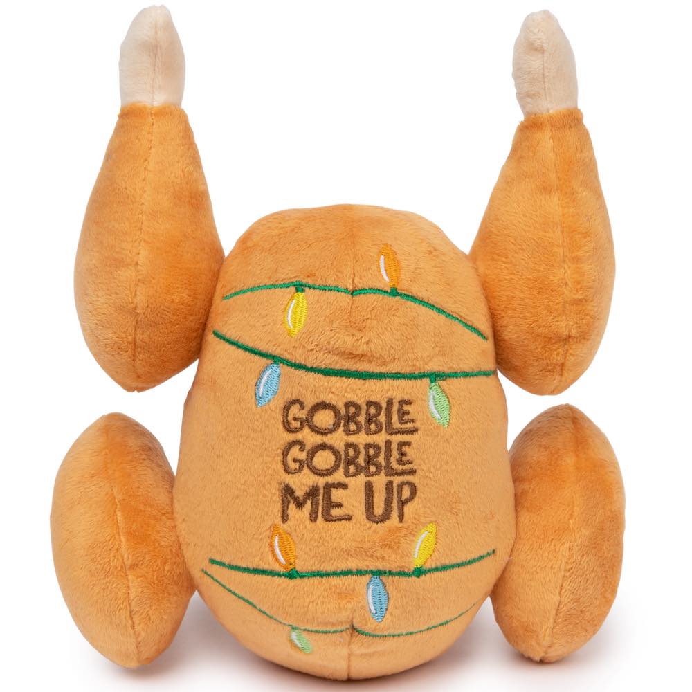 15% OFF: FuzzYard Christmas Gobble Gobble Me Up Turkey Plush Dog Toy