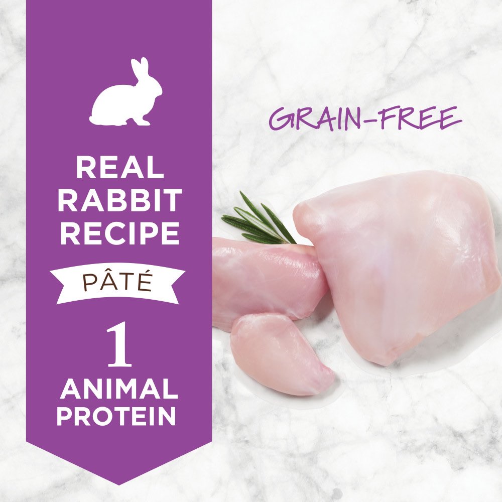 Instinct Limited Ingredient Diet Rabbit Pate Grain-Free Canned Cat Food 3oz
